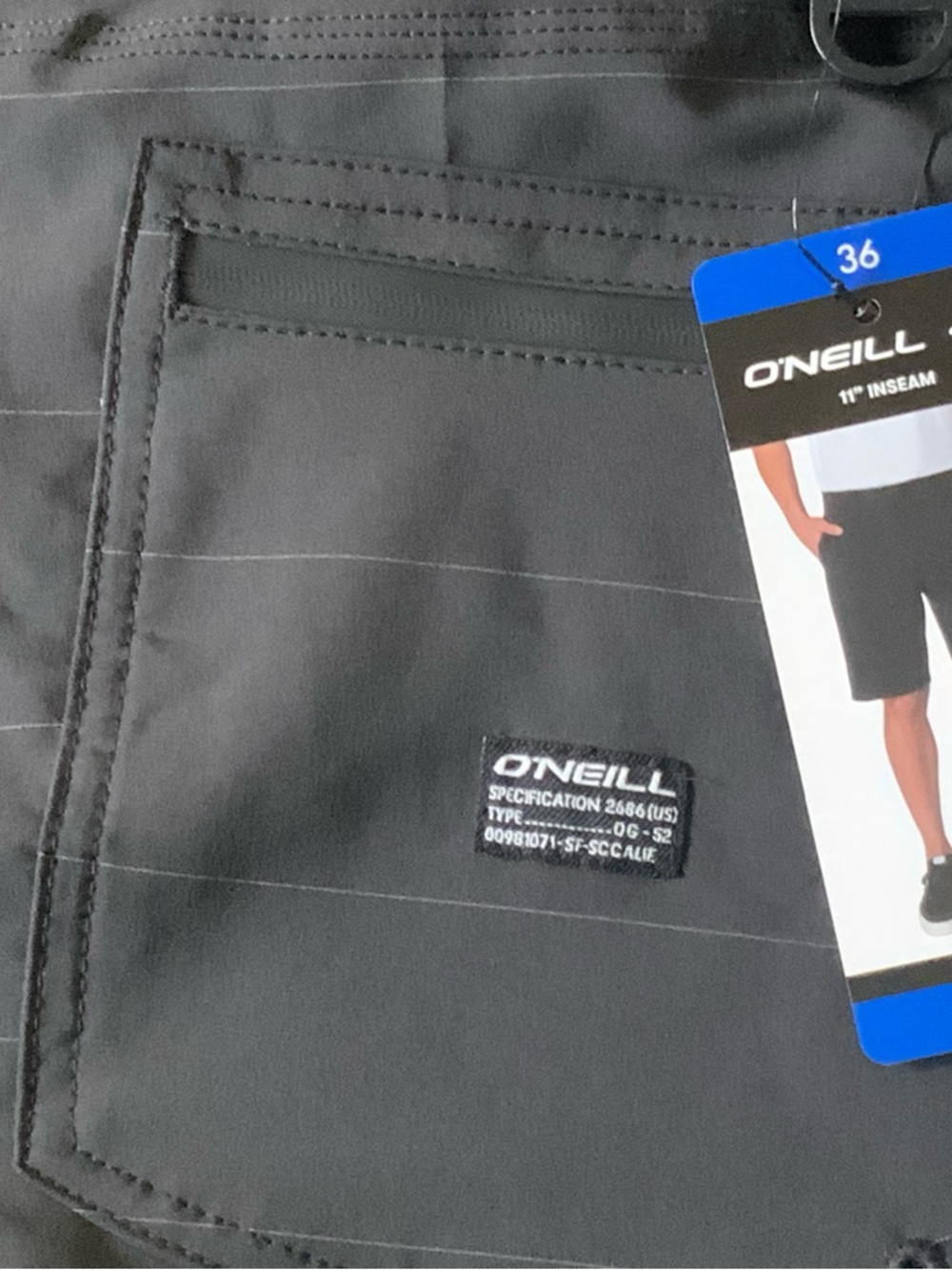 O'Neill Black Men's Boardshorts new size 36
